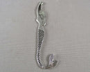 75% OFF!  Mermaid Bookmark Charm Silver Tone 1pc (2341)