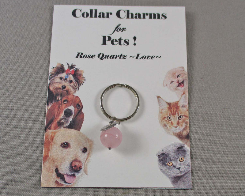 Gemstone Collar Charms for Pets - Various Stones