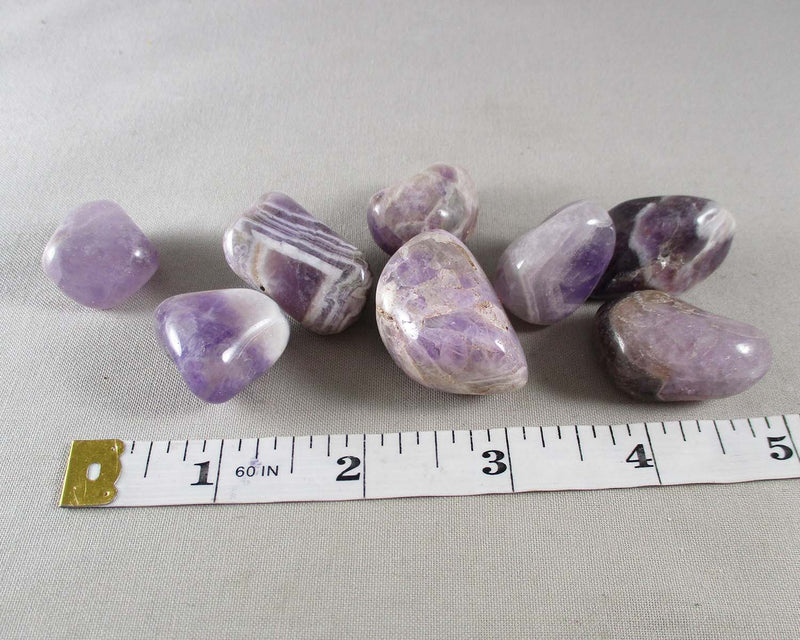 Chevron Amethyst Crystals Polished (Large) 3pcs T404*