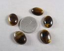 Tiger Eye Cabochon 5pcs 18x13mm (C139)