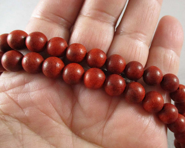 dragon blood wood beads