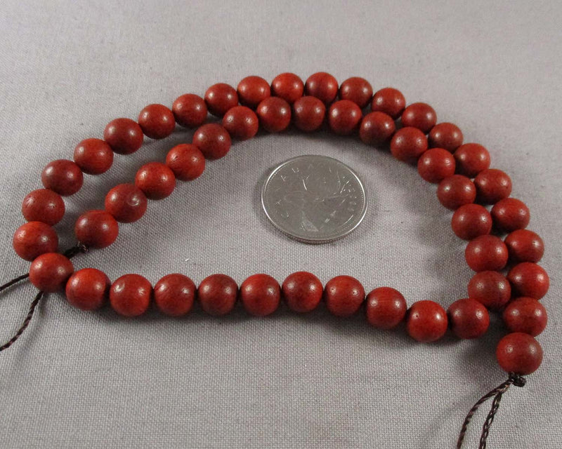 Dragon Blood Wood Beads 8mm (C464)