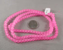 Pink Frosted Glass Beads Various Sizes