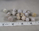 Octagonal Beta Quartz Crystals 3pcs J114**