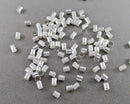 Crimp Beads Silver Tone 3mm approx 350 pcs (C442)