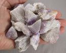 Amethyst Crystal Chunks Raw 5pcs H060
