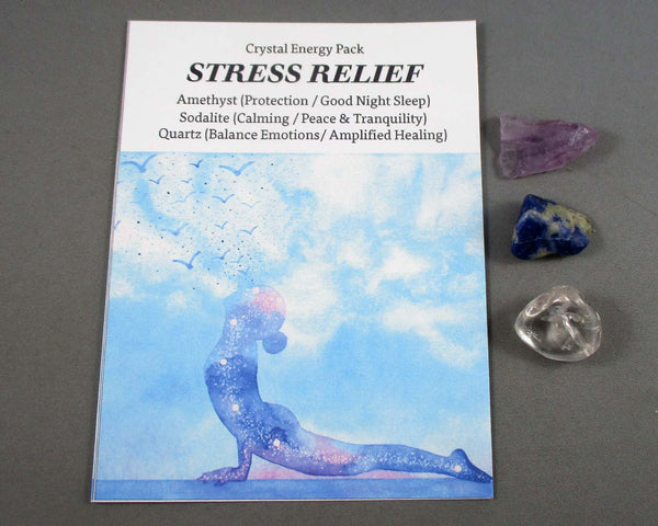 Stress Relief! Crystal Energy Kit H004
