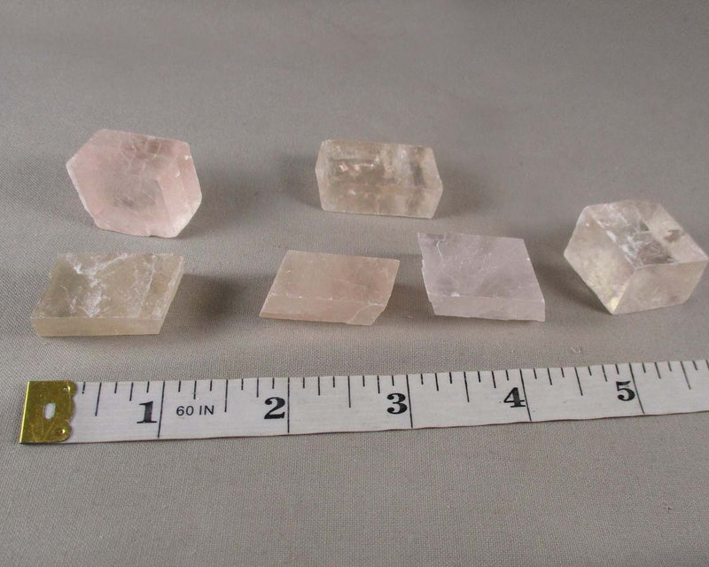 Pink Optical Calcite Cube 1pc T281