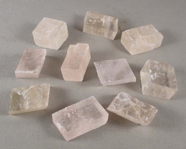 Pink Optical Calcite Cube 1pc T281