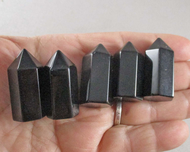 Obsidian Mini Standing Point 1pc C575