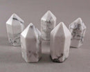 White Howlite Mini Standing Point 1pc (C663)