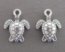 50% OFF!! Sea Turtle Charm Silver Tone 14pcs (1549)