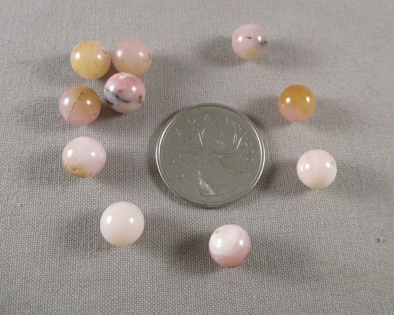 Pink Opal Loose Beads Round 8mm - 8pcs (1663)