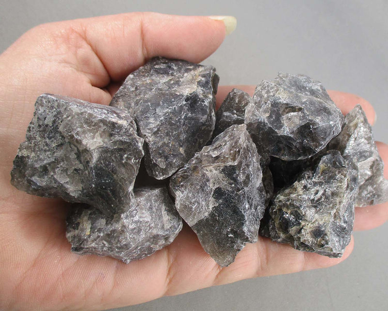 Smoky Quartz Crystals Raw 3pcs (A359)