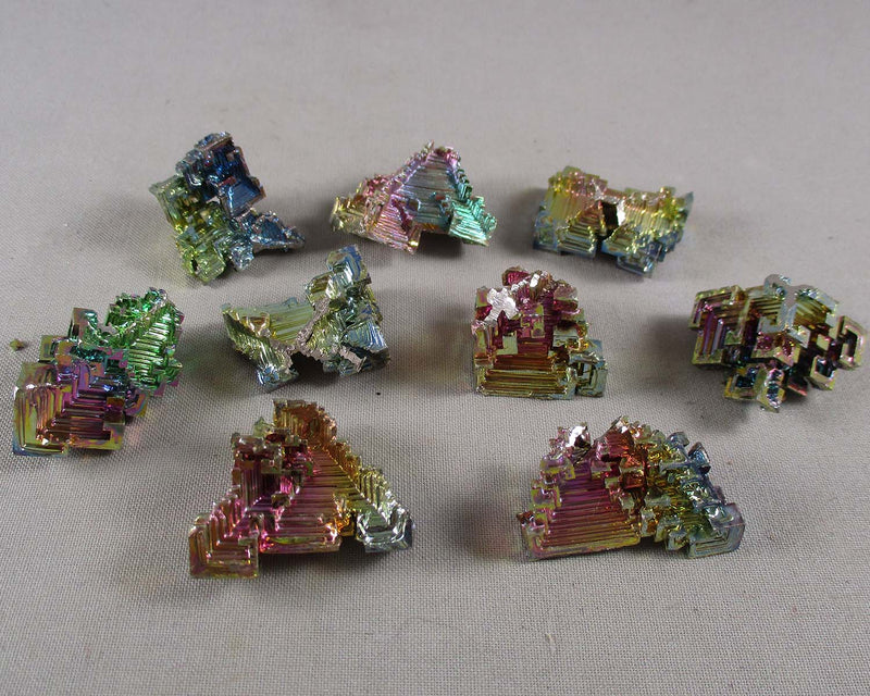 Rainbow Bismuth Crystal 1pc