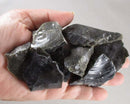 Gold Sheen Obsidian Stones Raw 3pcs H093**