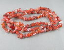 Carnelian Beads Chip Strand 36" Med (G009-1)