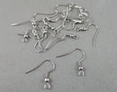 Fish Hook Earrings Stainless Steel 10 pairs (G082-2)