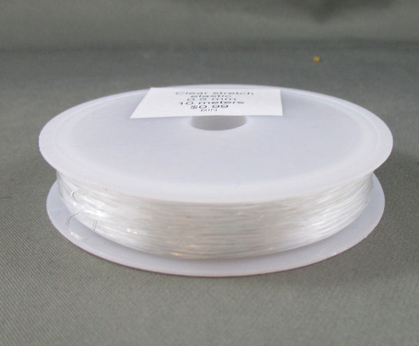 Clear Stretch Elastic 0.5mm - 20 meters 1pc (4003)