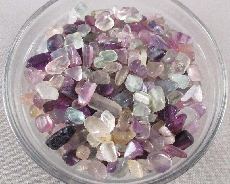 Rainbow Fluorite Large Chips 100g - Undrilled (G046)