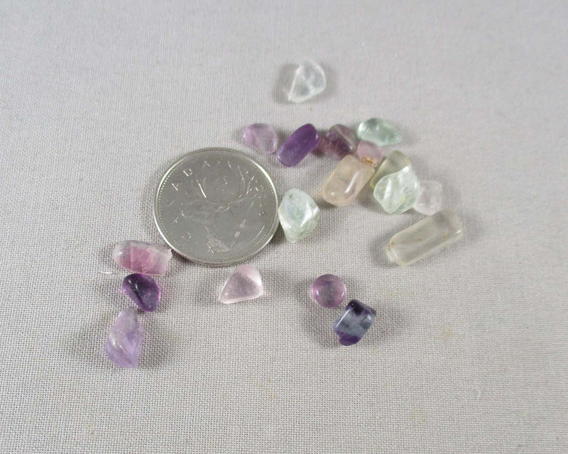 Rainbow Fluorite Large Chips 100g - Undrilled (G046)