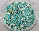 Amazonite Stone Chips 100g - Undrilled (G041-1)