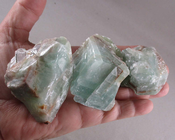 Green Calcite Crystal Raw Medium 1pc H120**