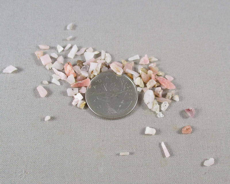 Pink Opal Stone Chips (Undrilled)