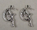 Fairy Charms Silver Tone 10pcs (C483)