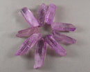 Lavender Aura Quartz Point 1pc J151