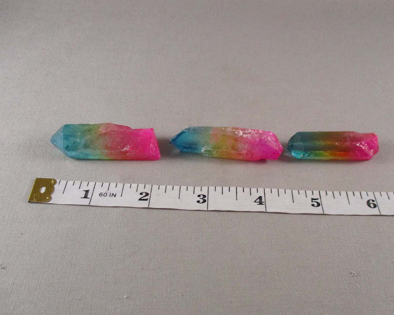 Radiant Aura Quartz Point 1pc (0356)