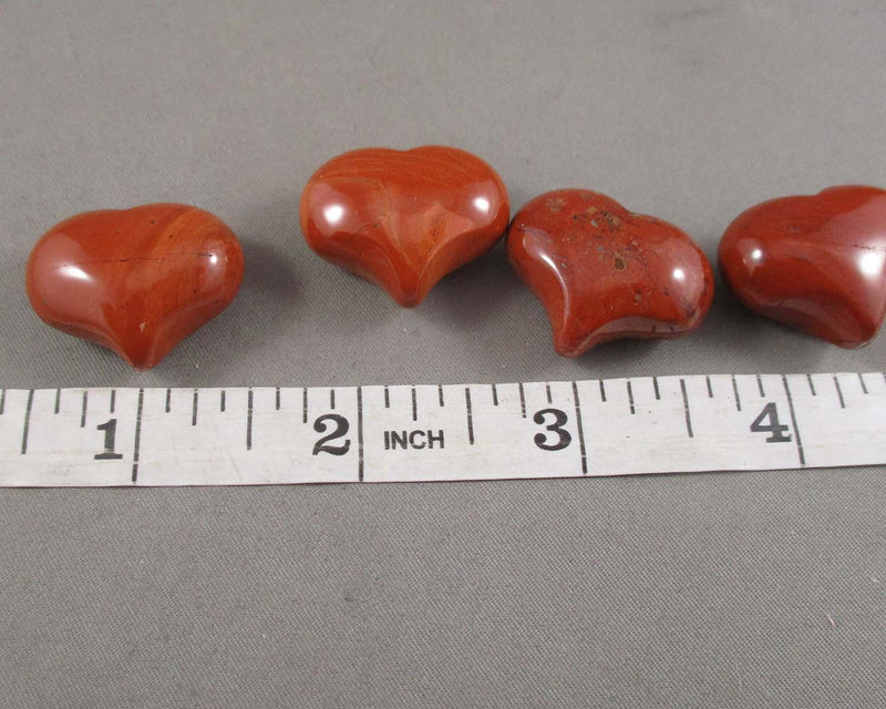 Red Jasper Heart 1pc (1197)