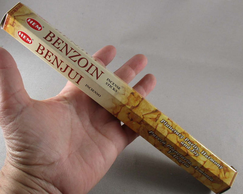 Benzoin HEM Stick Incense 20GR A468