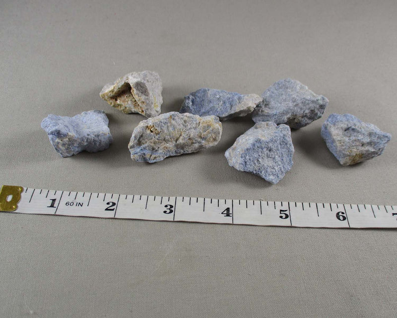 Dumortierite Stones Raw 3pcs A475