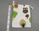 30% OFF!  Trees and Owl Bag for Gemstones (Various Sizes)