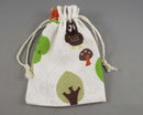30% OFF!  Trees and Owl Bag for Gemstones (Various Sizes)