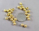 Gold Tone Star Dust Spacer Beads 6mm 45pcs (C507)