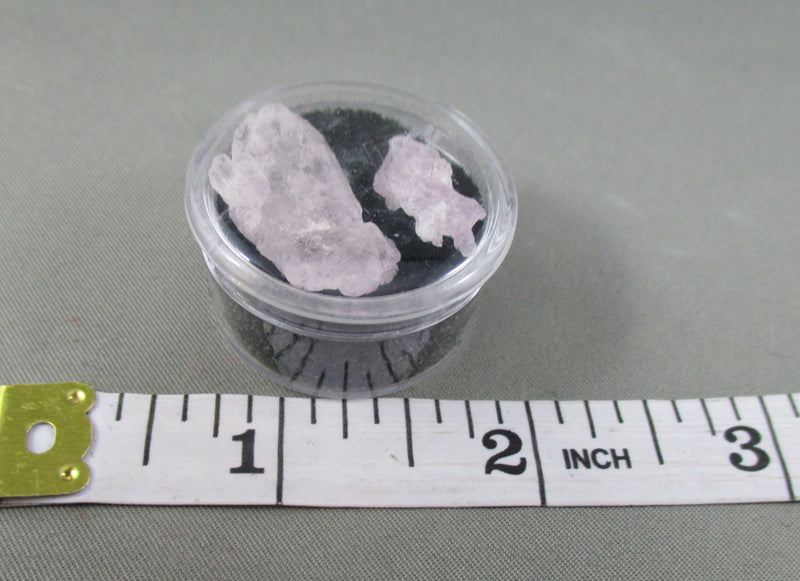 Rose Quartz Crystals Small Raw (1 Gem Jar) T495