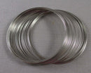 Memory Wire Silver Tone - 100 Circles (G065-2)