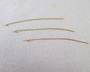 Gold Tone Head Pins 0.5x50mm 9grams (~90pcs) (2391)