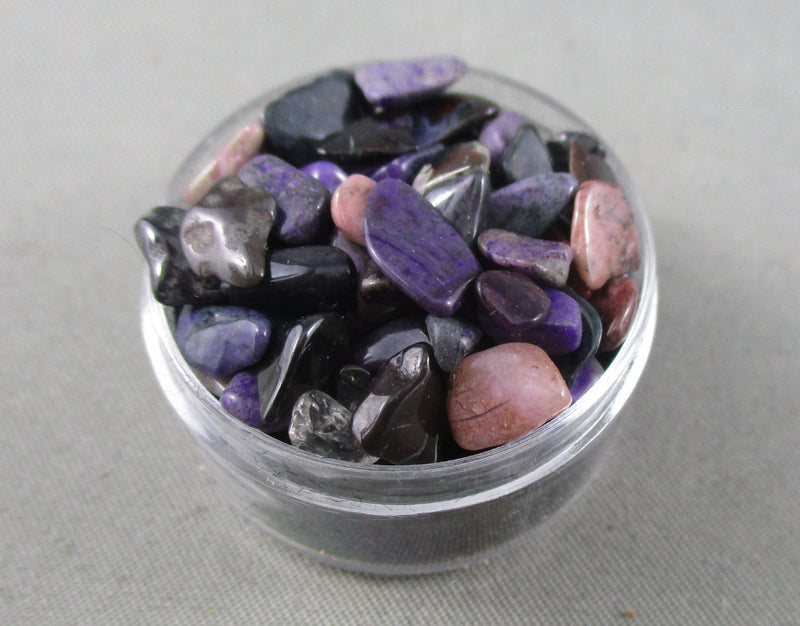 Sugilite Stone Chips Gem Jar 1pcs T503