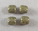 Antique Bronze Barrel Spacer Beads 6mm 40pcs (C523)