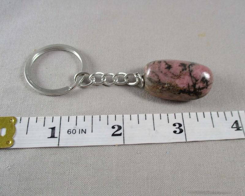 Rhodonite Key Chain 1pc (0363)