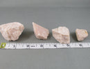 Peach Moonstone Raw 3pcs H104