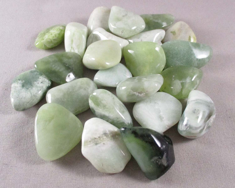 New Jade Polished Stones 3pcs J161**