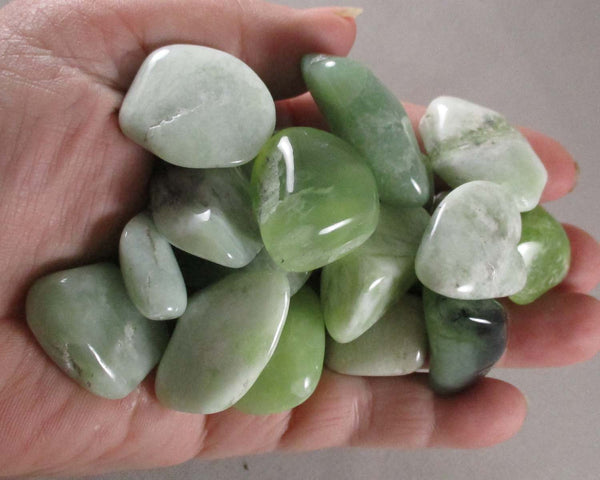 New Jade Polished Stones 3pcs J161**