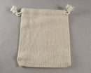 50% OFF!  Plain Cotton Bag for Gemstones 11x10cm 4040
