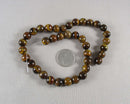 Gold Tiger Eye Bead Strand Round Various Sizes