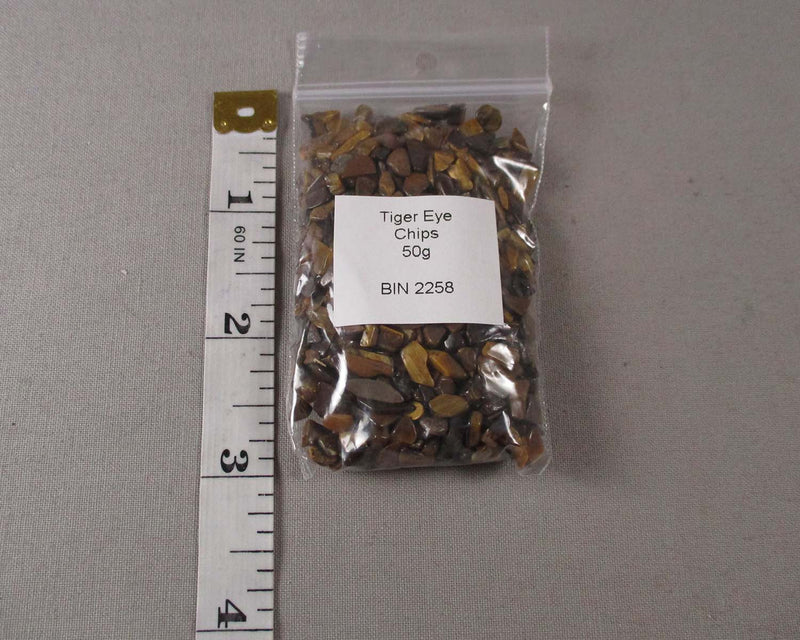 Tiger Eye Stone Chips (Undrilled)
