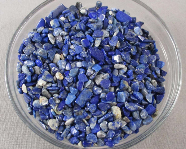 Lapis Lazuli Stone Chips 100g - Undrilled (G035)